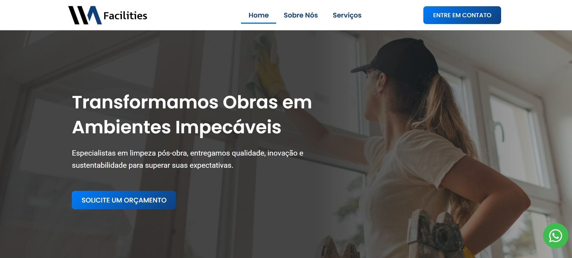 Site Institucional para Cliente Safetech